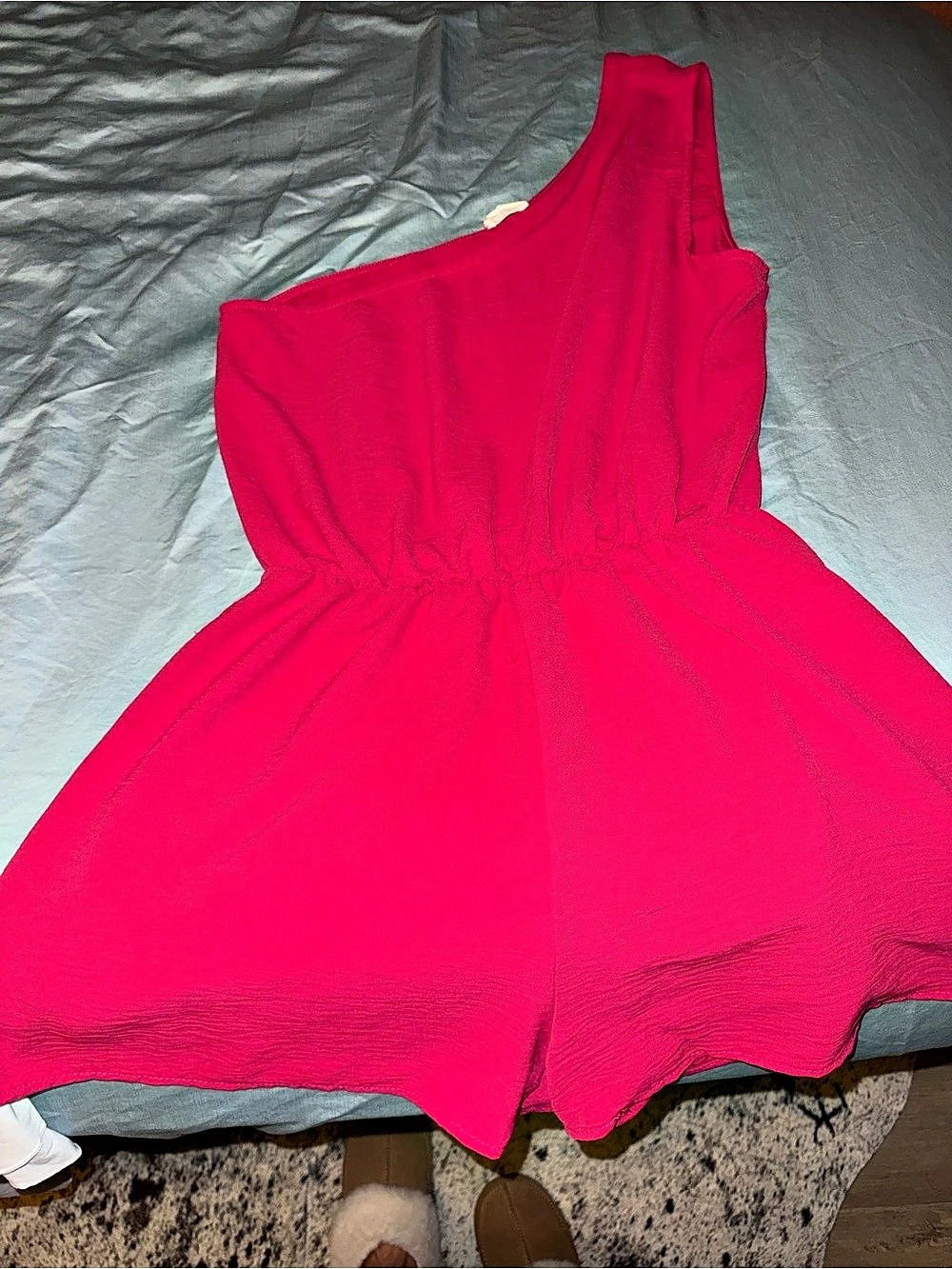 BIBI Pink Romper Like New
